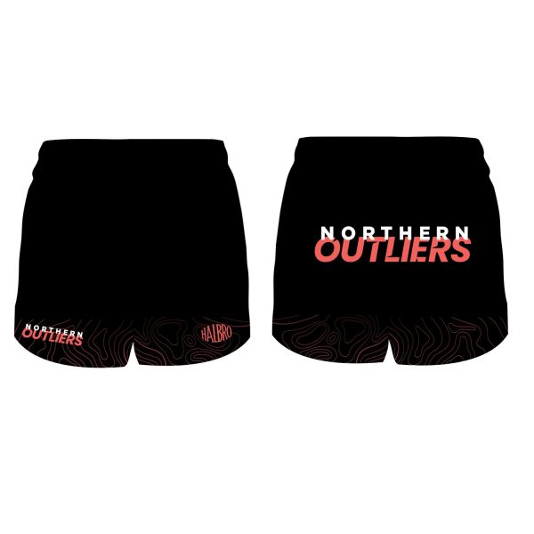 Northern Outliers Seniors Women’s Fit Playing Shorts
