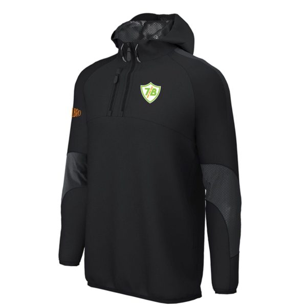 7 Bamboos Rugby Juniors Cratus 1/4 Zip Hooded Jacket