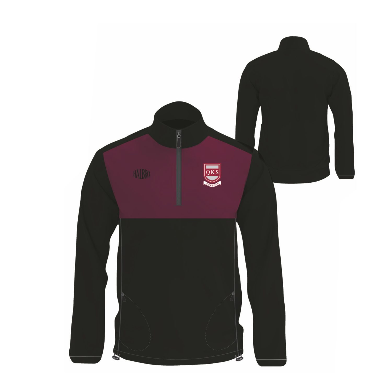 The Queen Katherine School Unisex Evo Midlayer (Over Top)