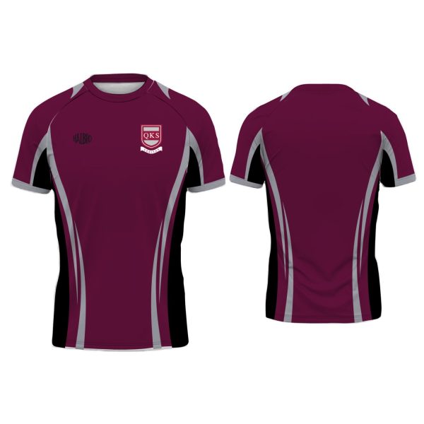 The Queen Katherine School Universal Unisex Games Shirt (Compulsory Garment)