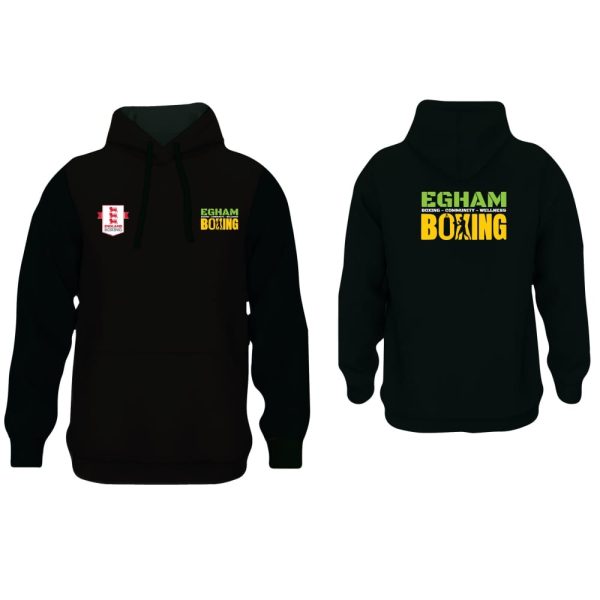 Egham Boxing Juniors Classic Hoodie – Black