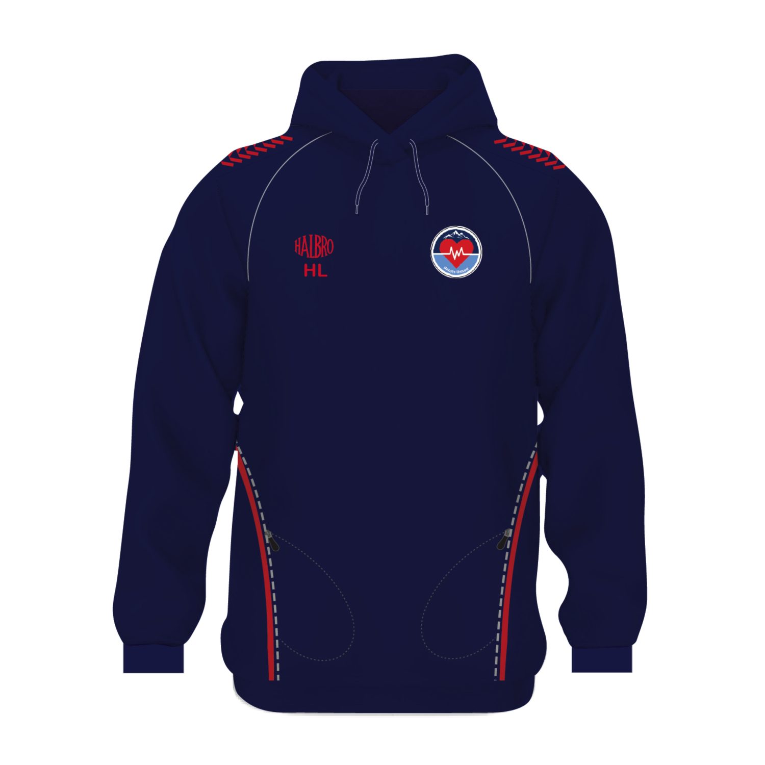 Hearts United Juniors Infinity Hoodie