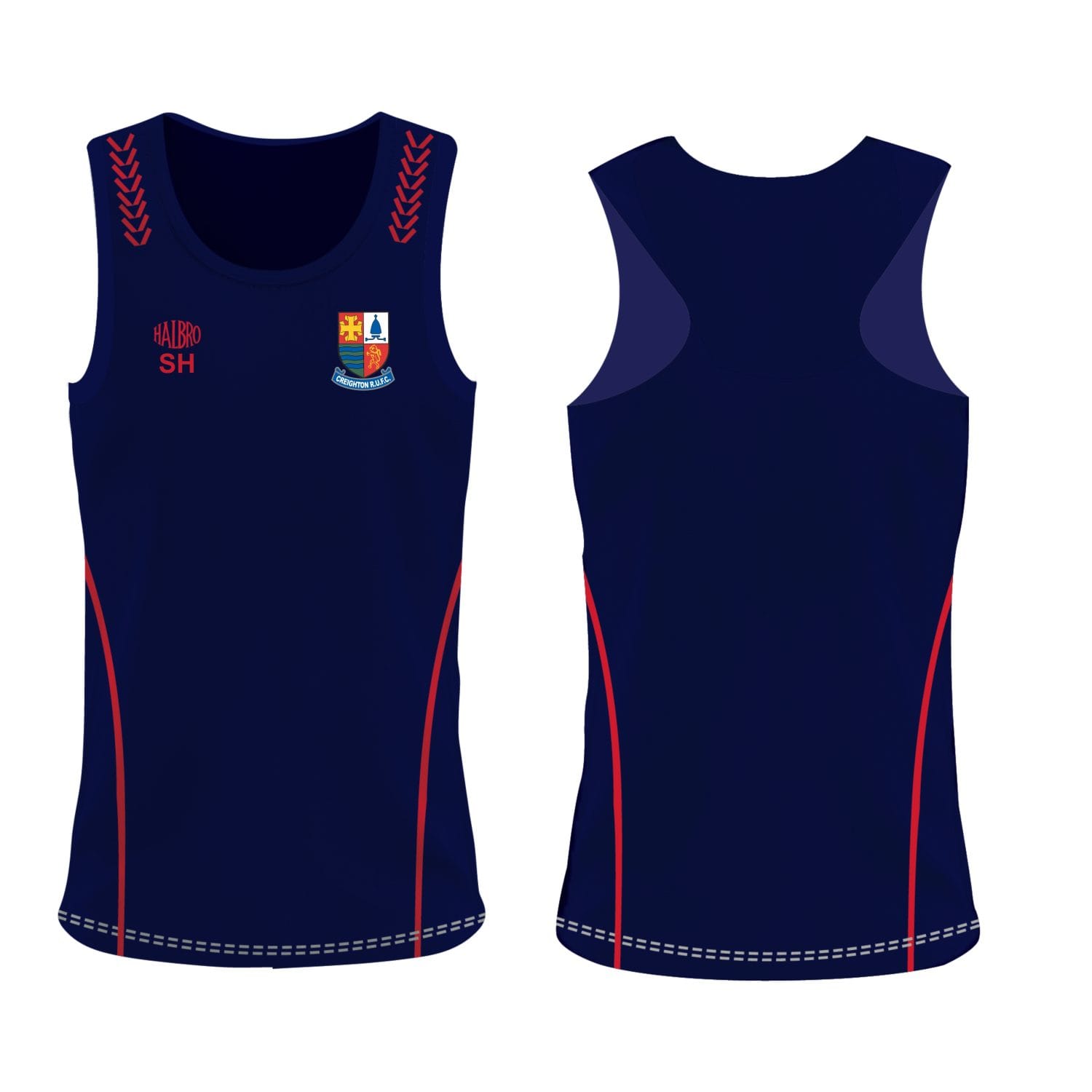 Creighton RUFC Juniors Infinity Style Vest