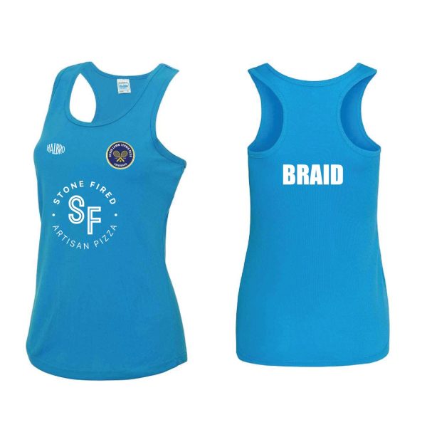 Braid Lawn Tennis Club Women’s Fit Vest (With Sponsor)