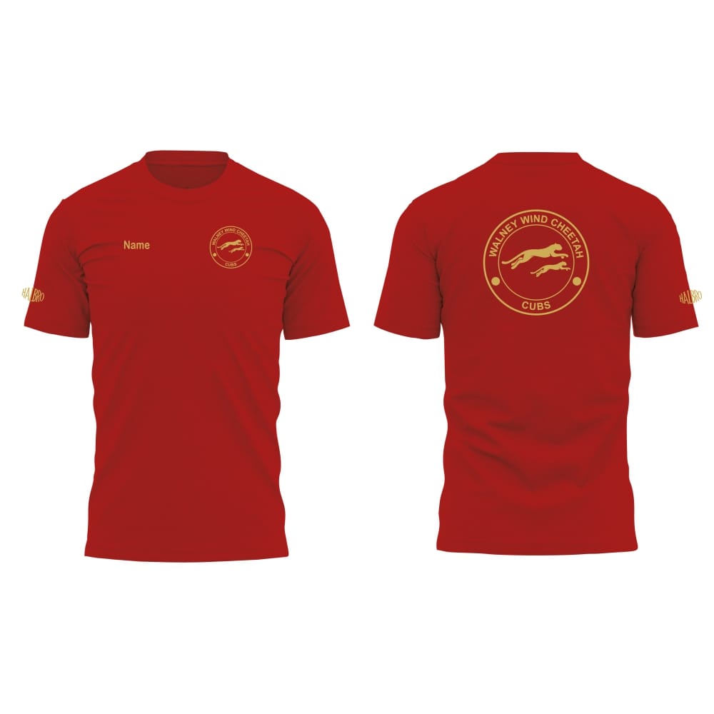 Walney Wind Cheetahs Cubs Seniors Tech Tee - Image 7