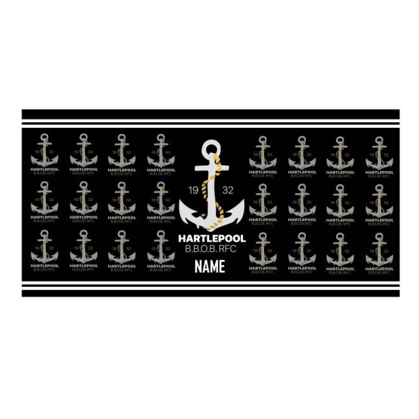 Hartlepool BBOB Cotton/Microfibre Towel