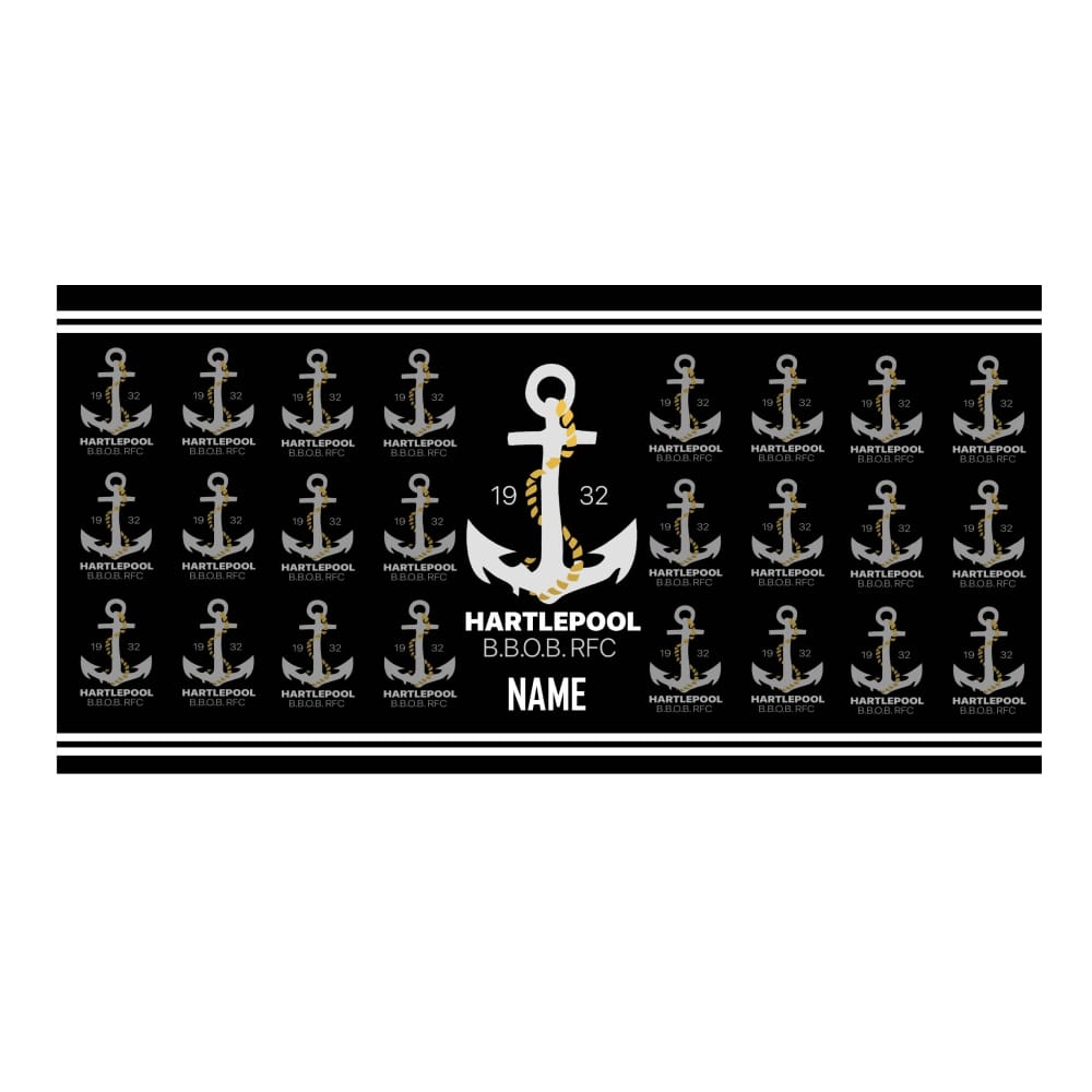Hartlepool BBOB Cotton/Microfibre Towel