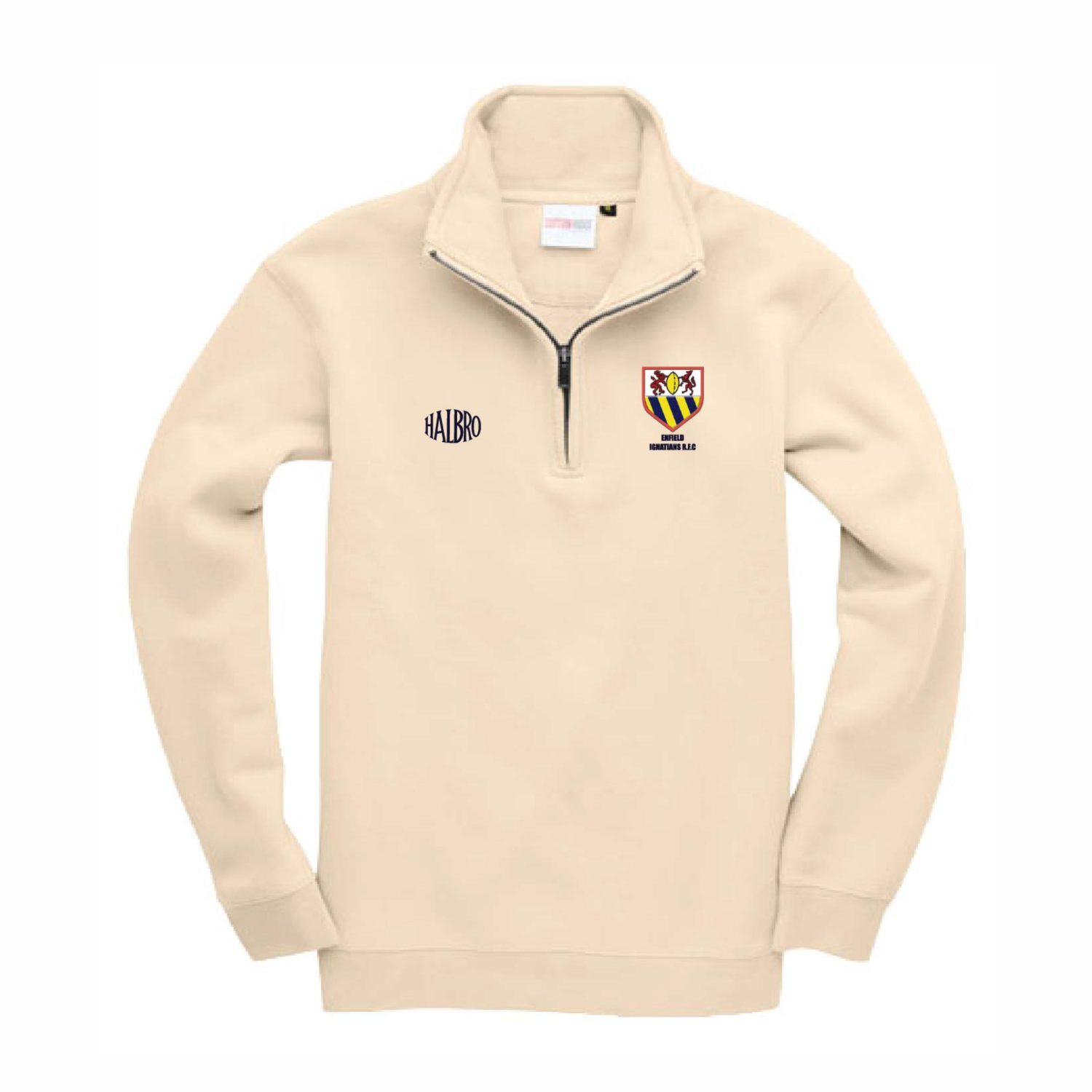 Enfield Ignatians RFC Seniors Premium Quarter Zip Sweatshirt - Image 2