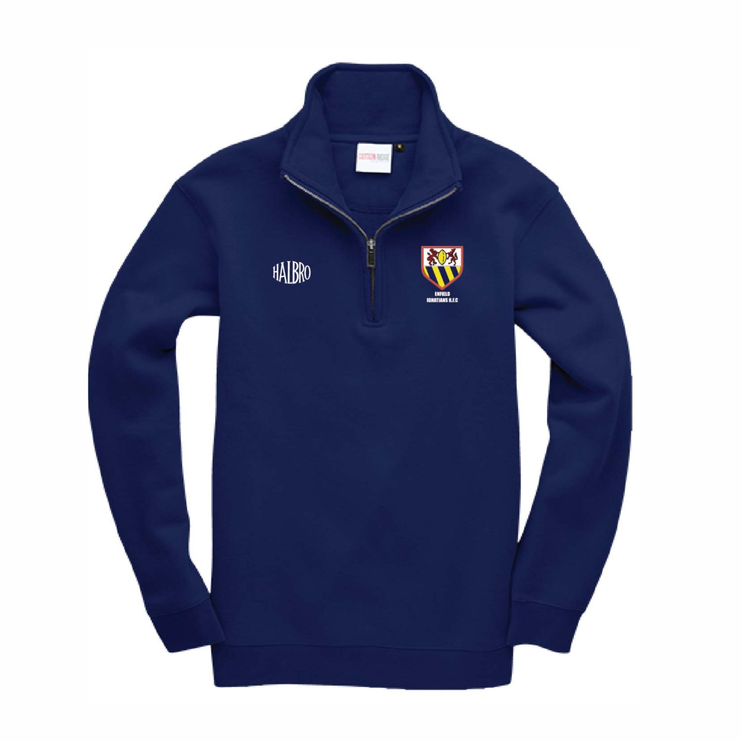 Enfield Ignatians RFC Seniors Premium Quarter Zip Sweatshirt