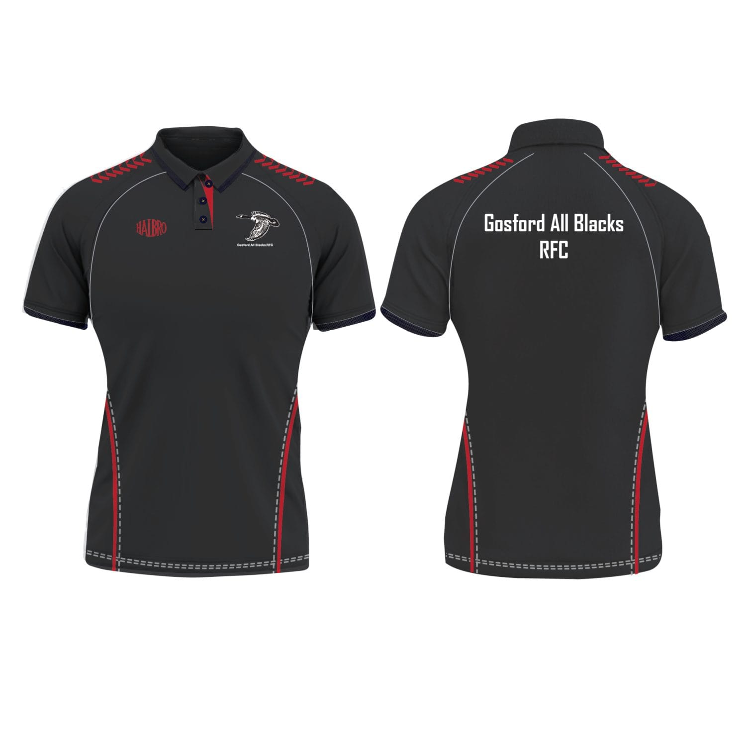 Gosford All Blacks RFC Seniors Women’s Fit Infinity Polo